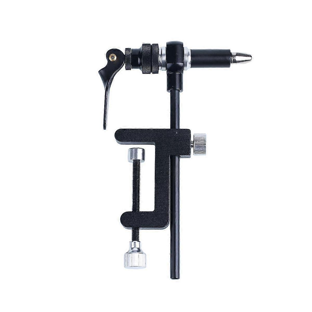 Rotatable Fly Tying C-clamp Tying Vise With Steel Hardened Jaw Rotating Hook Tools Tying Thread Bobbin Holder