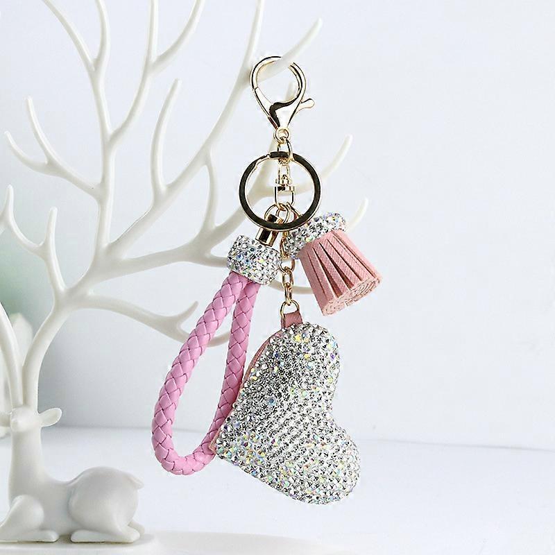 Keychain Bling Heart Women's Keyring