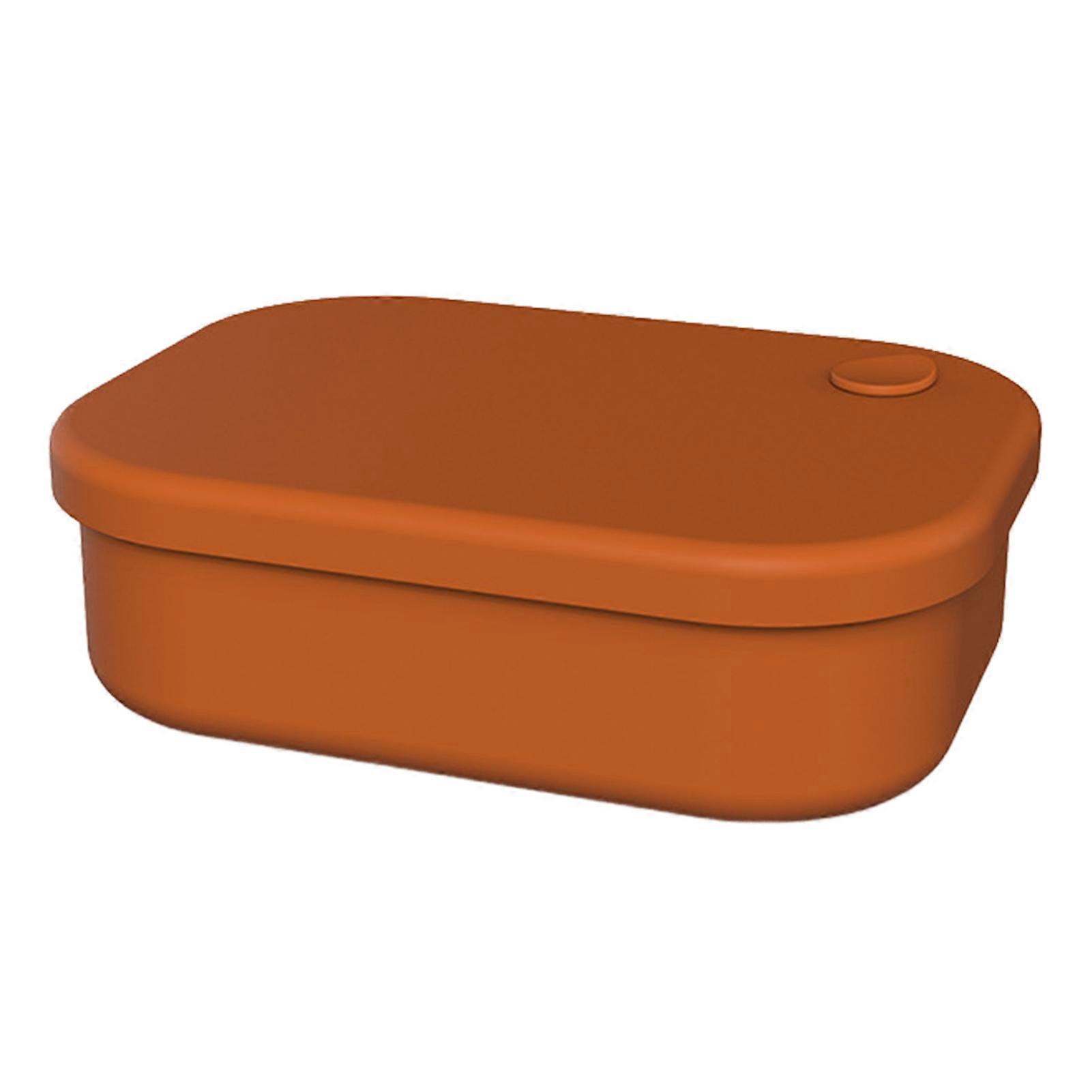 Silicone Lunch Box with Multi-compartments Leak-Proof BPA Free Food Storage Container Microwave/Oven/Freezer Safe Bento Box for Work Travel Picnic