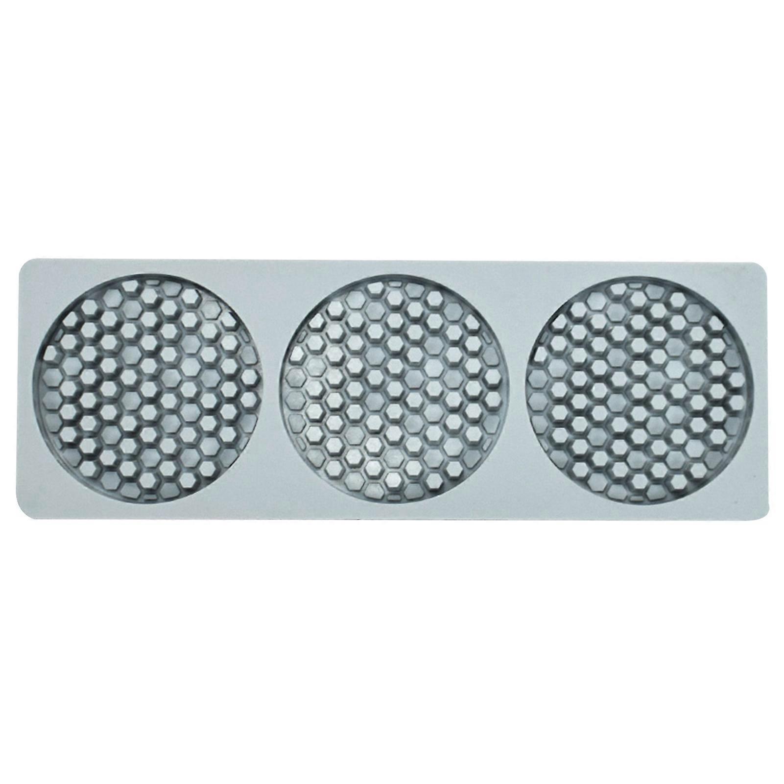 Silicone Mold Multi-purpose Heat-resistant Non-stick Reusable Easy Clean Cupcake Decorating Tools DIY 3D Honeycomb Lace Mat Baking Cake Chocolate Cand