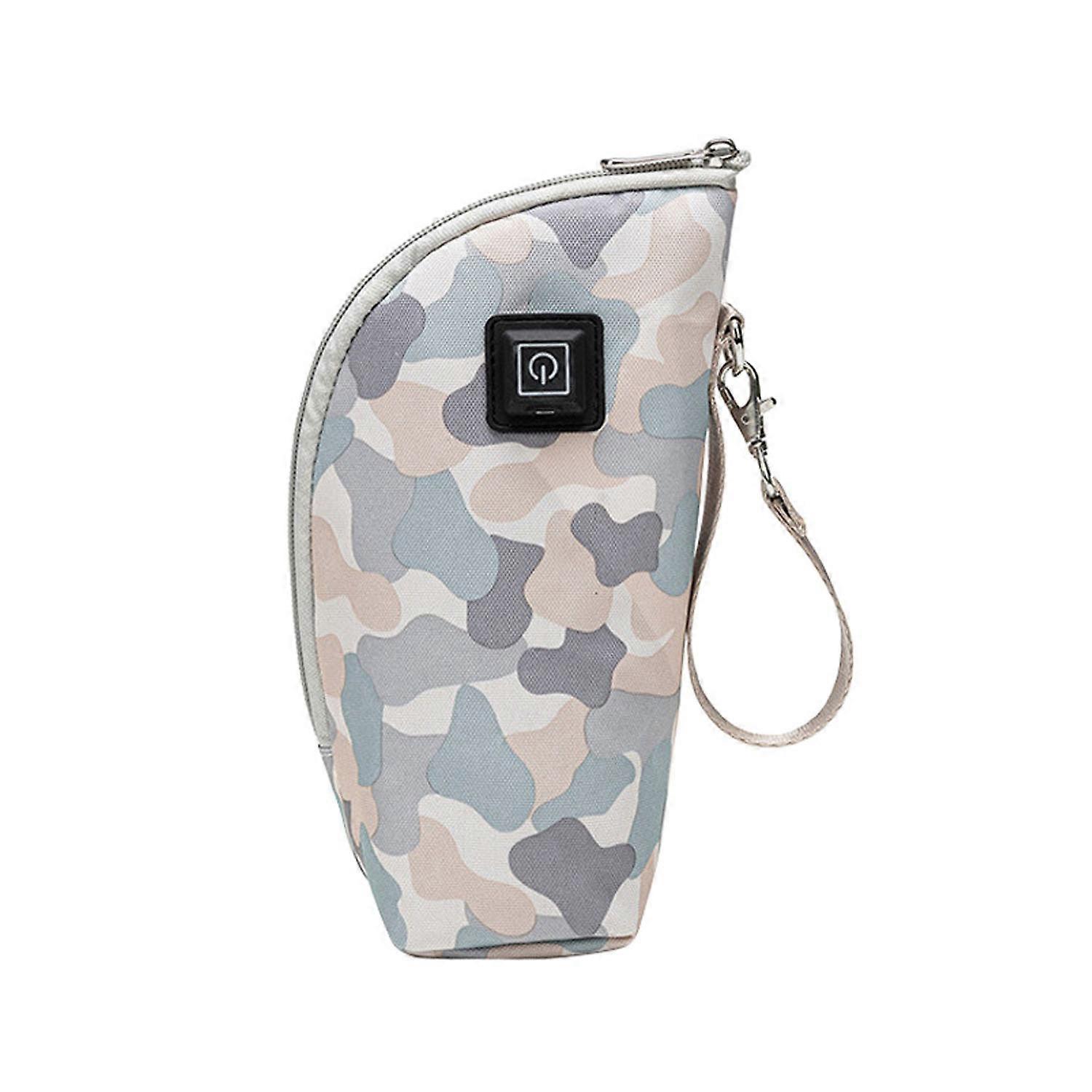 baby bottle warmer in camouflage look