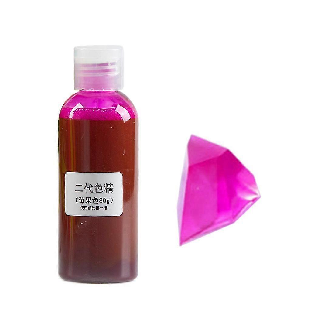 Large Bottle 80g Resin Pigment Transparent Epoxy Resin Coloring Dye Pigment