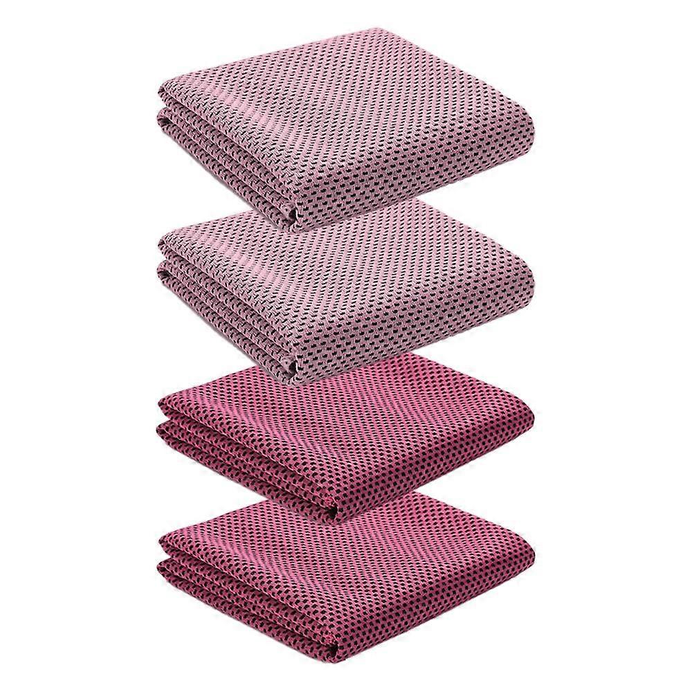 冷却毛巾，适用于瑜伽、运动、跑步、健身房等更多活动的微纤维毛巾