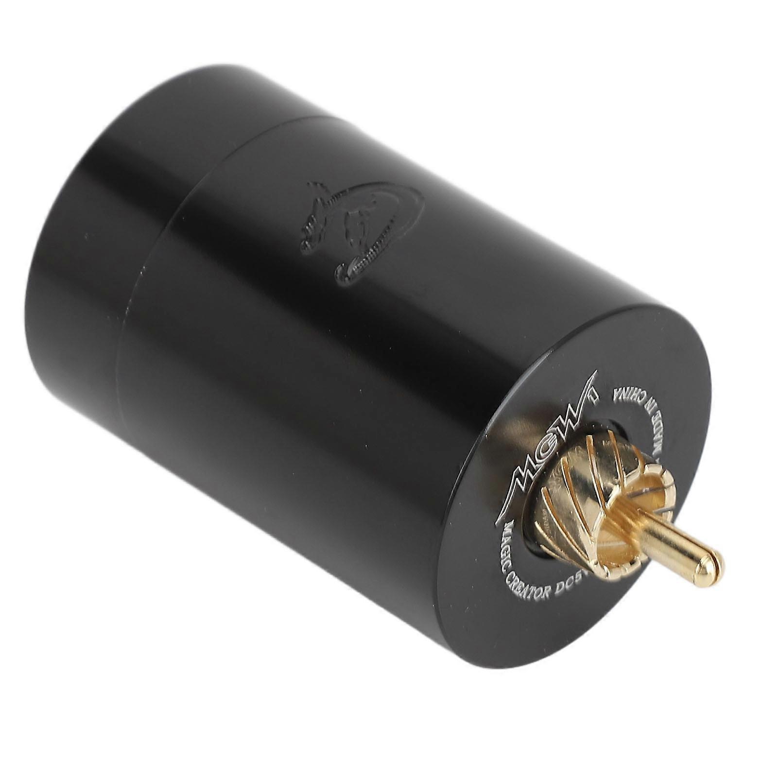 Tattoo Wireless Power Supply 1300mAh RCA Connector LED 412V Adjustable Voltage Tattoo Pen Power Supply Black