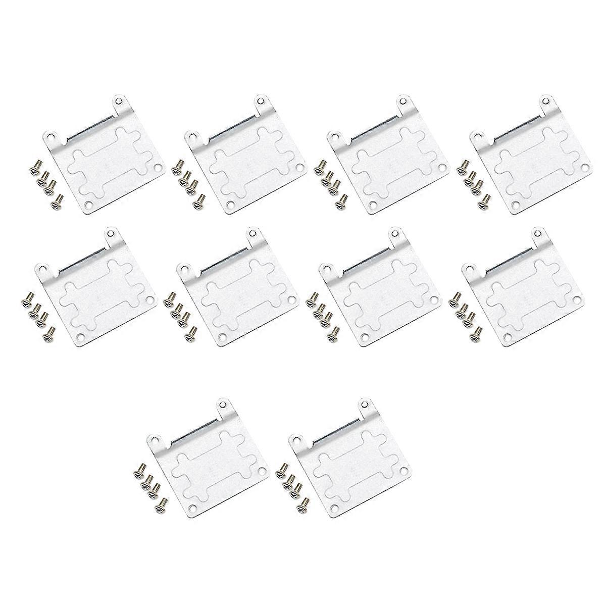 10PCS Mini Metal PCIE PCI-E Half to Full Size Extension Card Wireless WiFi PCI- Adapter Bracket wit
