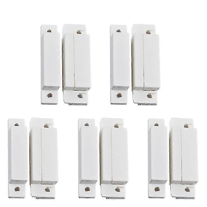 overflate montering kablet nc dør kontakt sensor alarm for dør vindu skap 10pcs