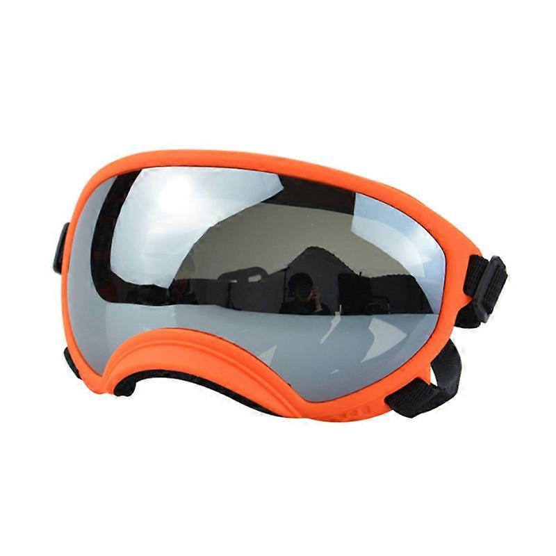 Large Dog Sunglasses, Dog Goggles with Adjustable Strap UV Protection Winproof Dog Puppy Sunglasses, Suitable for Medium-Large Dog Pet Glasses, Dogs E
