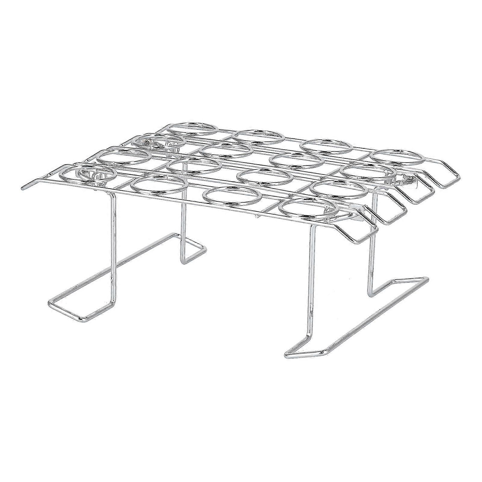 Foldable Cupcake Cone Rack 16 Holes Ice Cream Display Stand Storage Shelf for Party Birthday