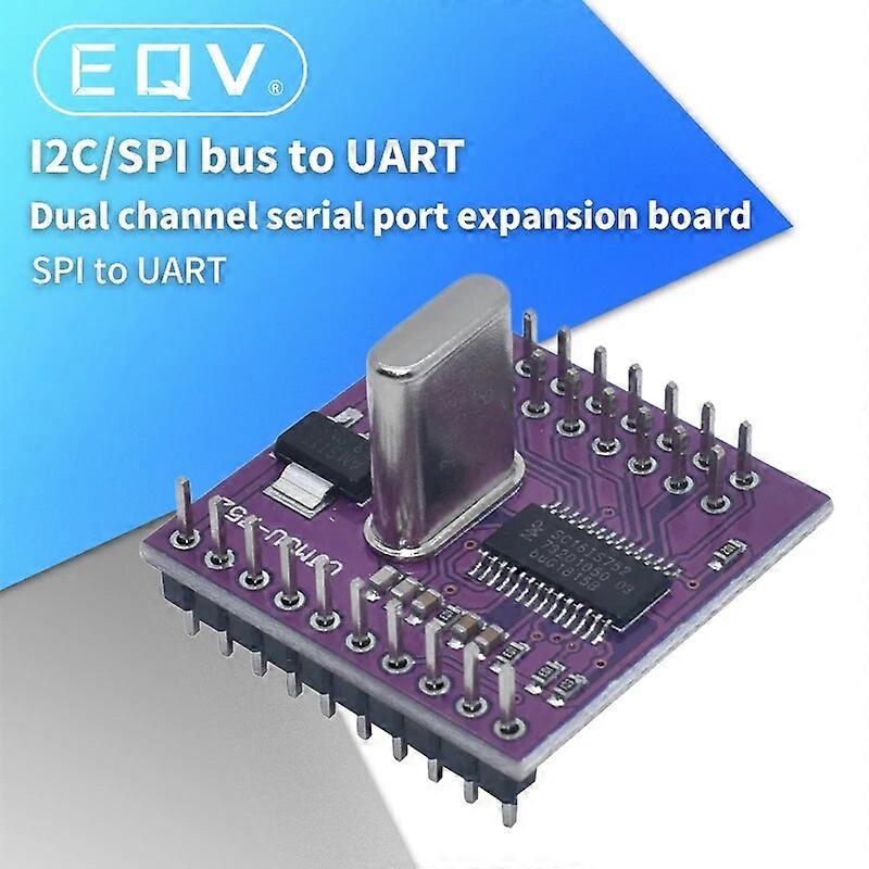 1PCS CJMCU-752 SC16IS752 Interface de bus I2C/SPI vers module de conversion UART double canal