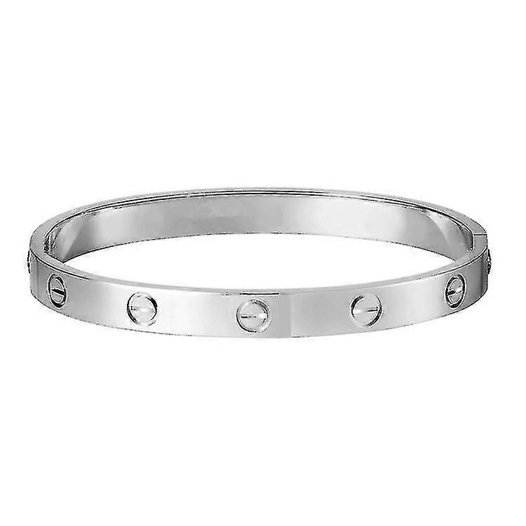 Titanium Diamond Bracelets For Men / Women --Aiyi