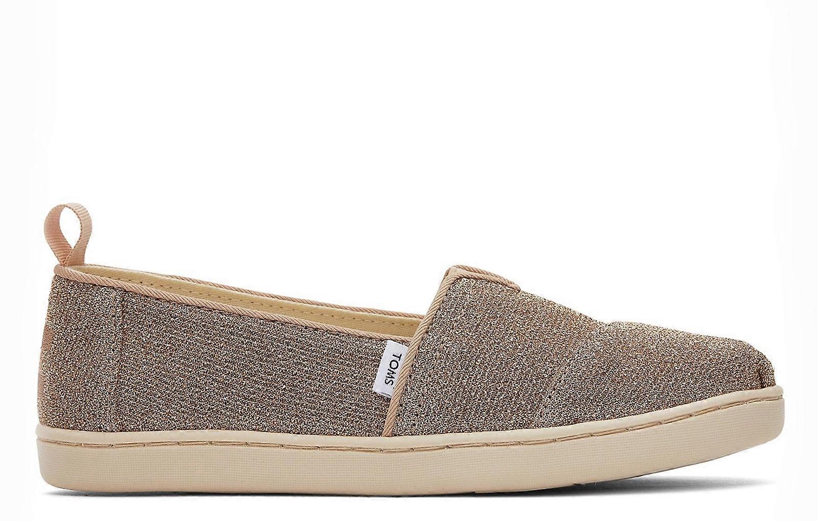 Toms Alpargata Shoes Gold