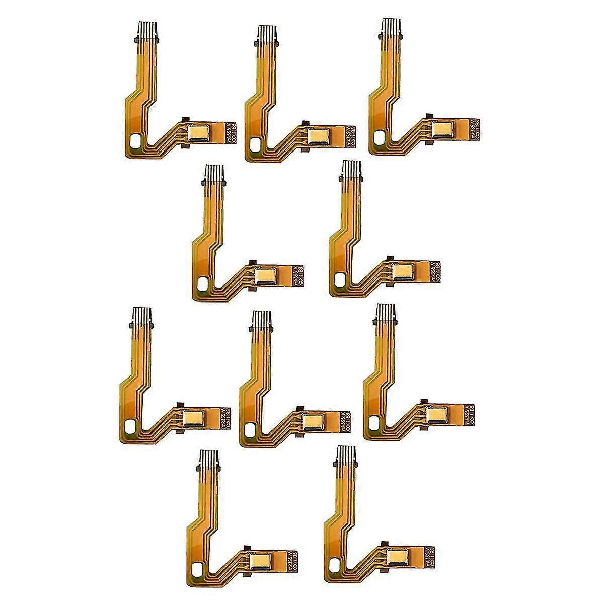 10pcs Left Microphone Flex Cable V2.0 For Game Console Inner Ribbon Cables Replace For Controller