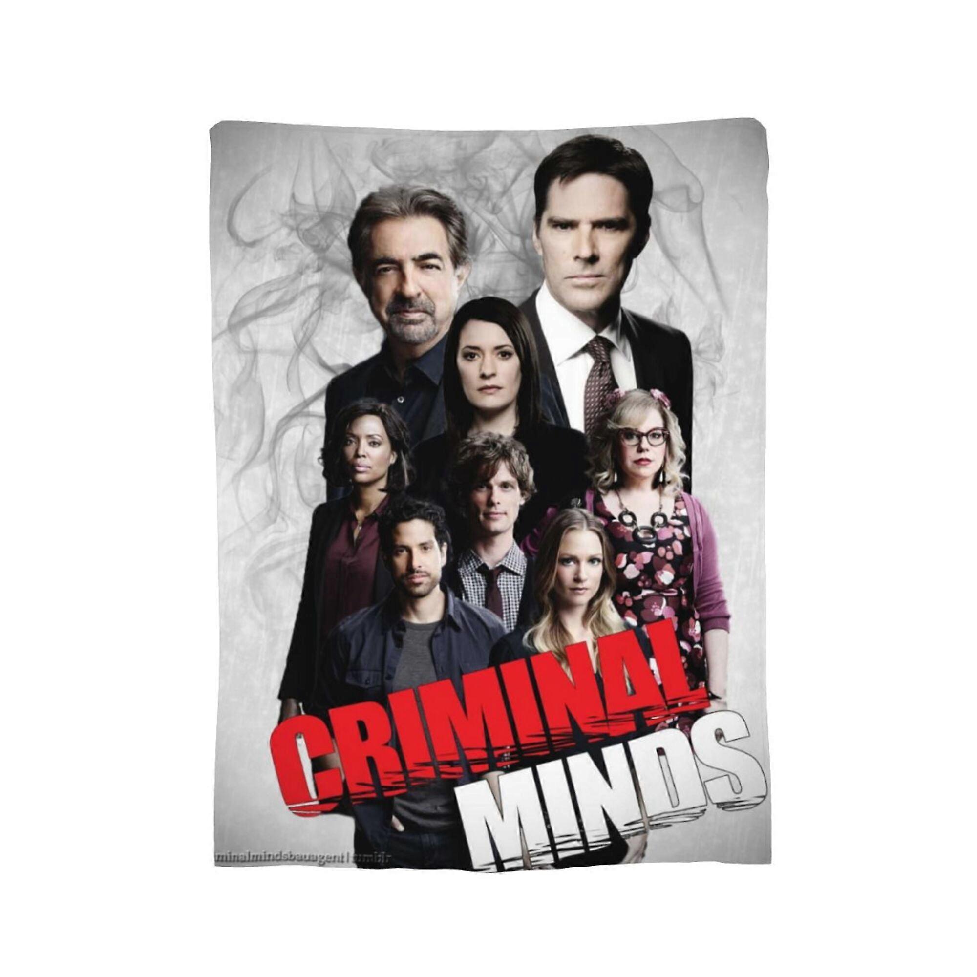 Criminal Minds Throw Blanket Matthew Gray Gubler Blanket 3d