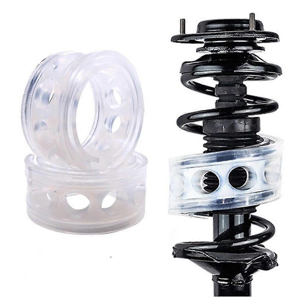 2 Pcs Type F Car Shock Absorber Coil Spring Cushion Buffer Suspension-Support