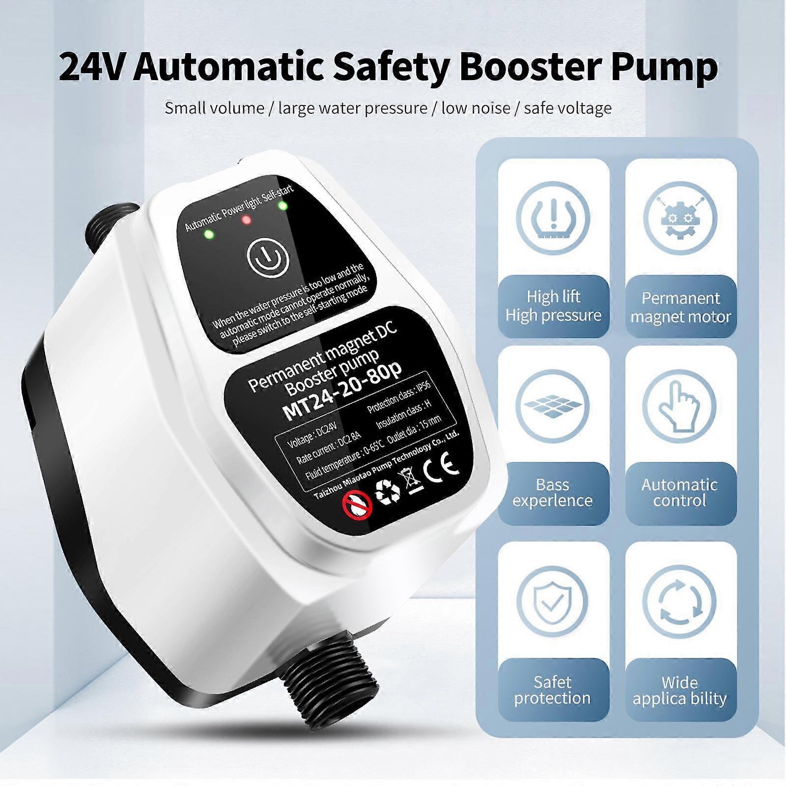24v DC μικρή αντλία 220V/110V διαθέσιμη Αντλία νερού σπιτιών αυτόματη μόνιμη ηλιακή αντλία καυσίμων σωλήνων ηλιακού θερμοσίφωνα σιωπηλή ενισχυτική αντλία