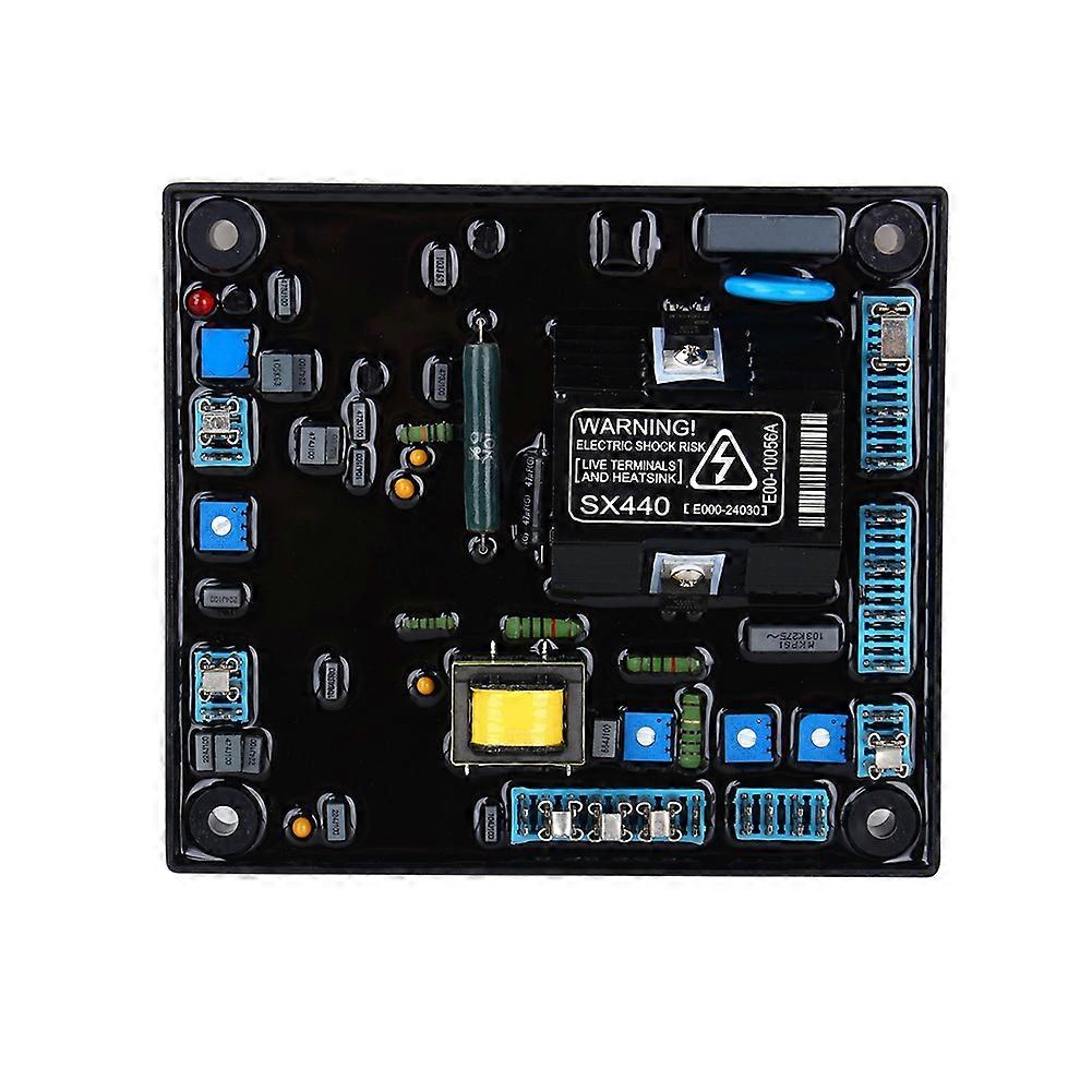 Régulateur de tension automatique noir compatible AVR SX440 Générateur compatible avec les disques