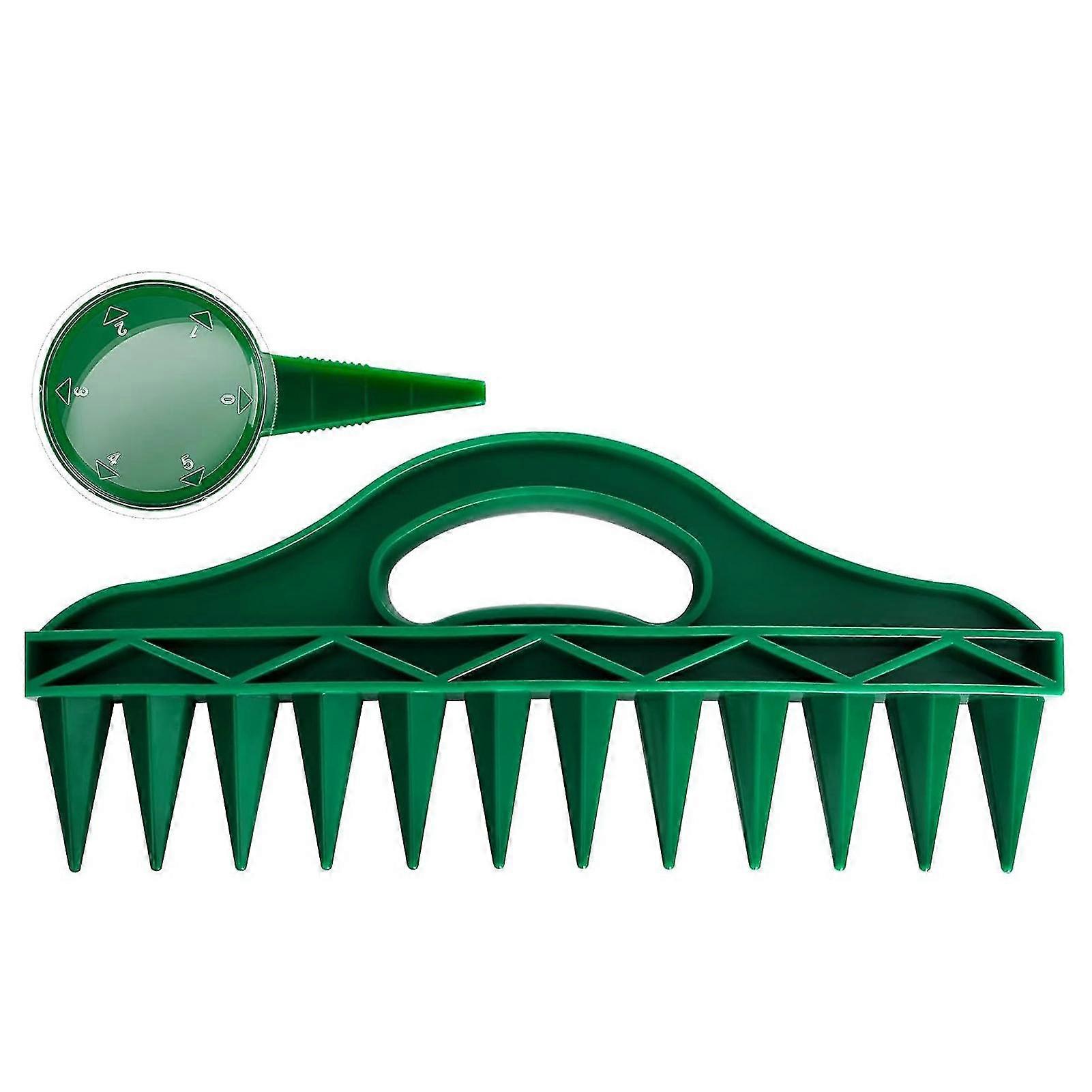 Garden Seeding Soils Digger with Seed-Dispenser Reusable Practical Planting Supplies for Father Mother Xixi