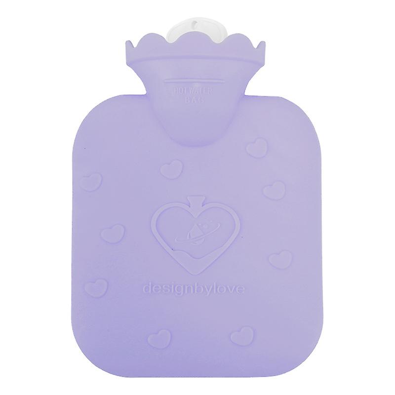 Portable Hot Water Bag For Cold Days, Rubber Exterior, Reusable Warmer, Lightweight