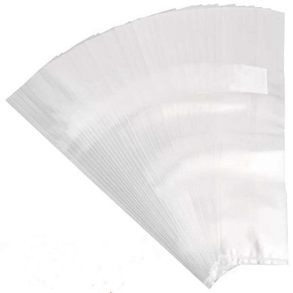 50Pcs Mushroom Grow Bags High Temperature Plastic Garden Planting Bag PVC Mushroom Grow Bag -B