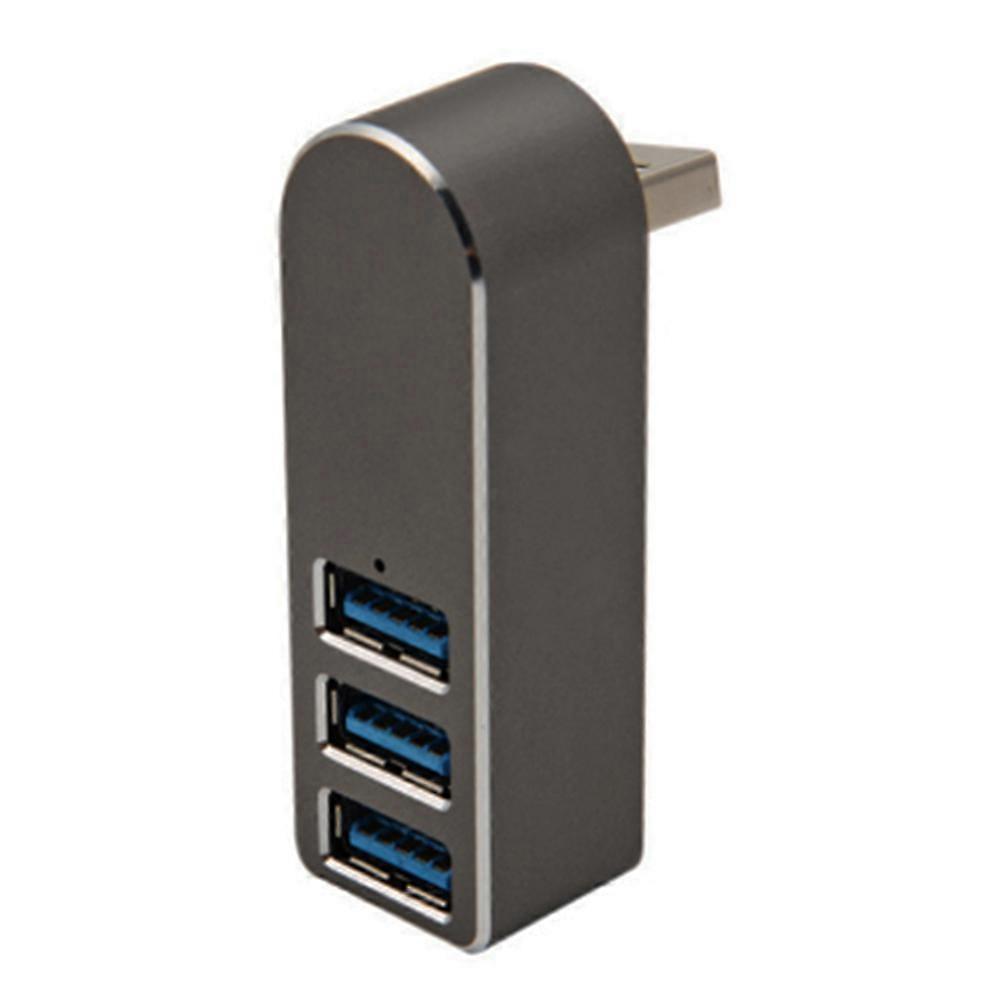 Aluminum Alloy Rotating USB3.0 HUB Splitter Usb Hub Splitter 3 Port Usb 3.0 Hub Extension