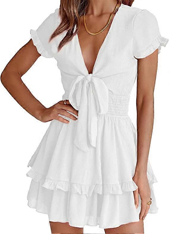 ILWHE Women's Summer Swing Mini Dress