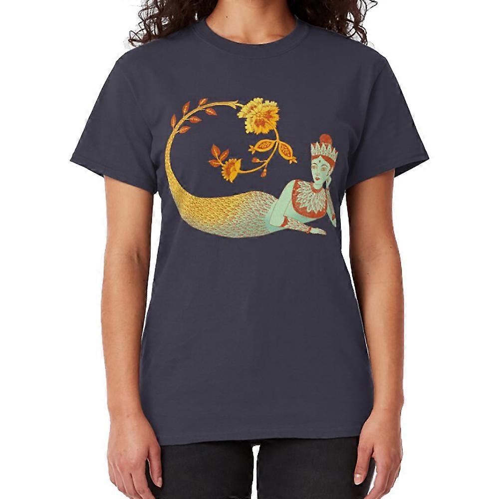 Flower Devi Green Goddess T-shirt
