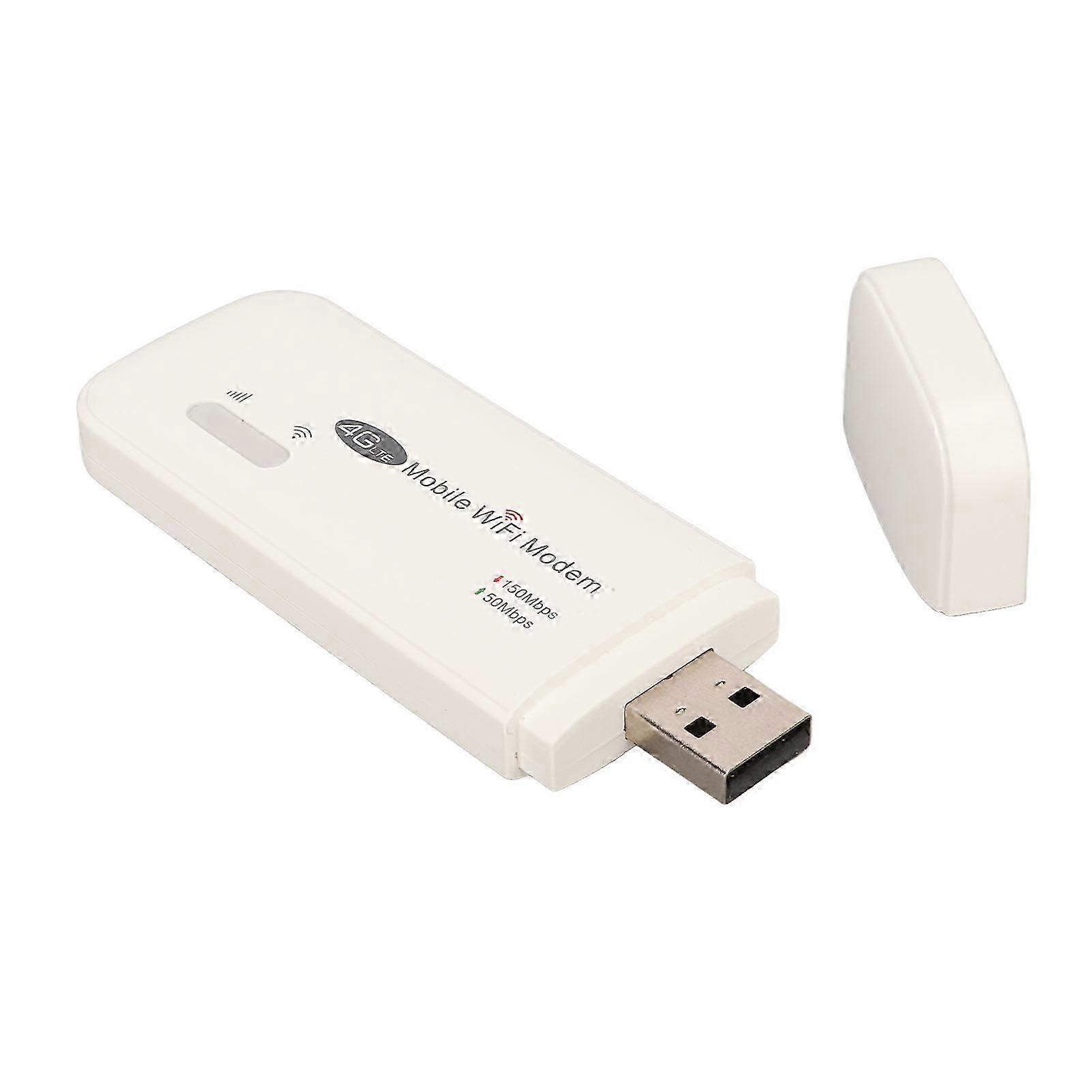 4G WiFi-modem SIM-kortplats 150 Mbps Plug and Play 10 användare stöder trådlös LTE-router för surfplatta, bärbar dator, telefon