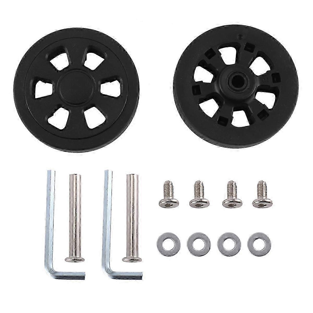 60mm x 12mm Gepäckräder Ersatz verschleißfeste Umweltschutz PU Koffer ersetzen