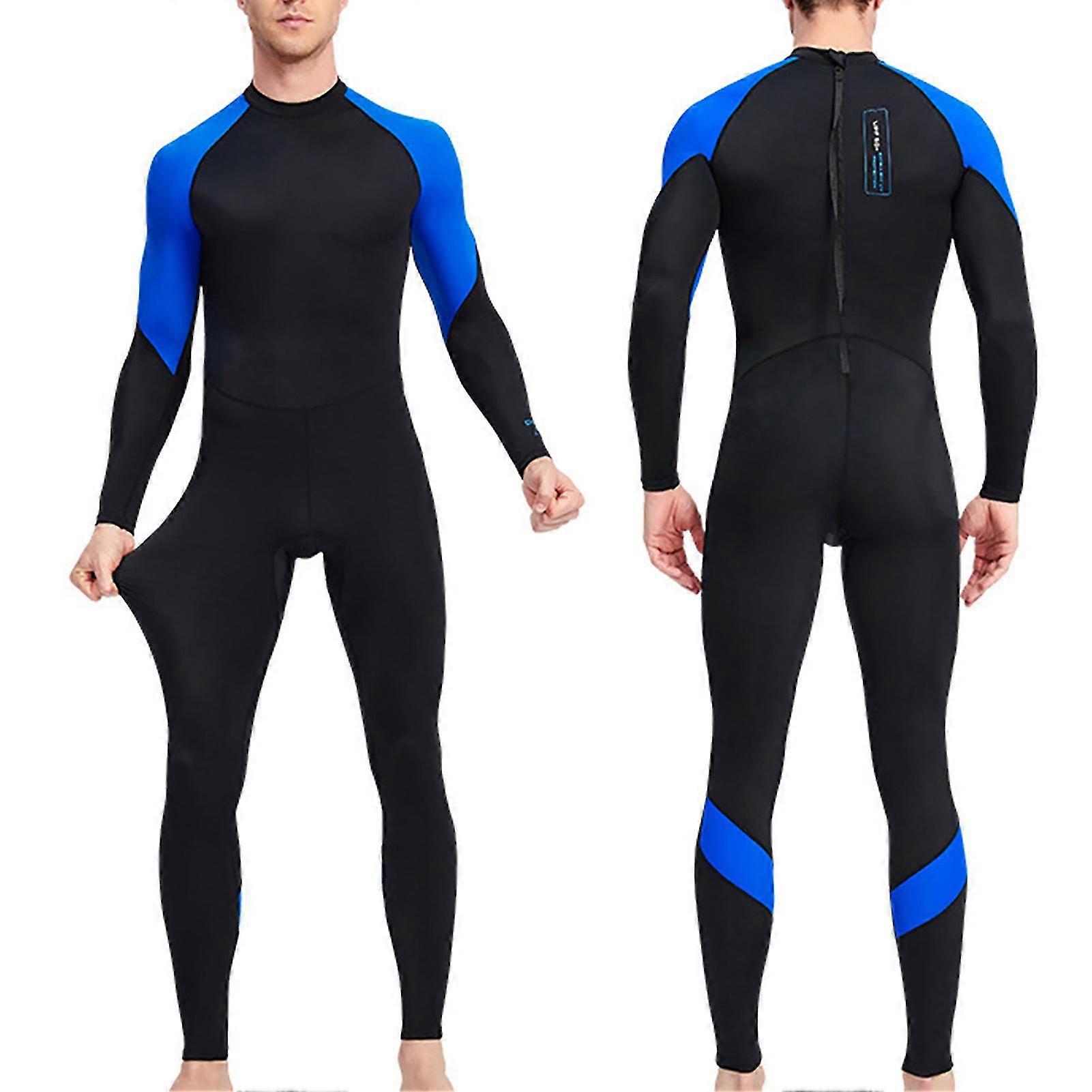 Snorkelling Surfing Wetsuit Men One-piece Thin Wetsuit Quick Dry Swimsuit