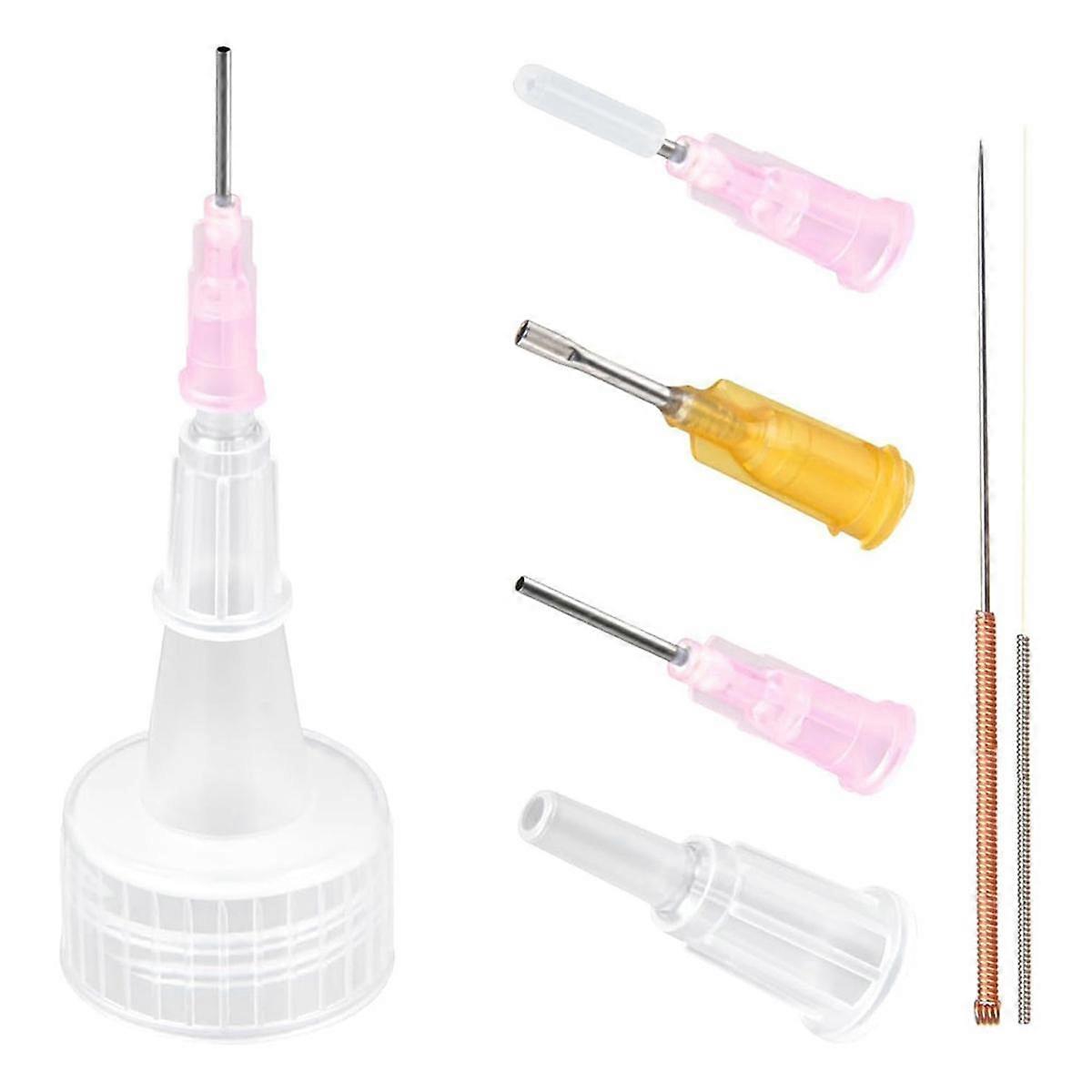 18Pack Precision Applicator Caps for 2 Ounce Acrylic Paint Bottles, Precision Tip Applicator Caps,Car Freshness Supplies