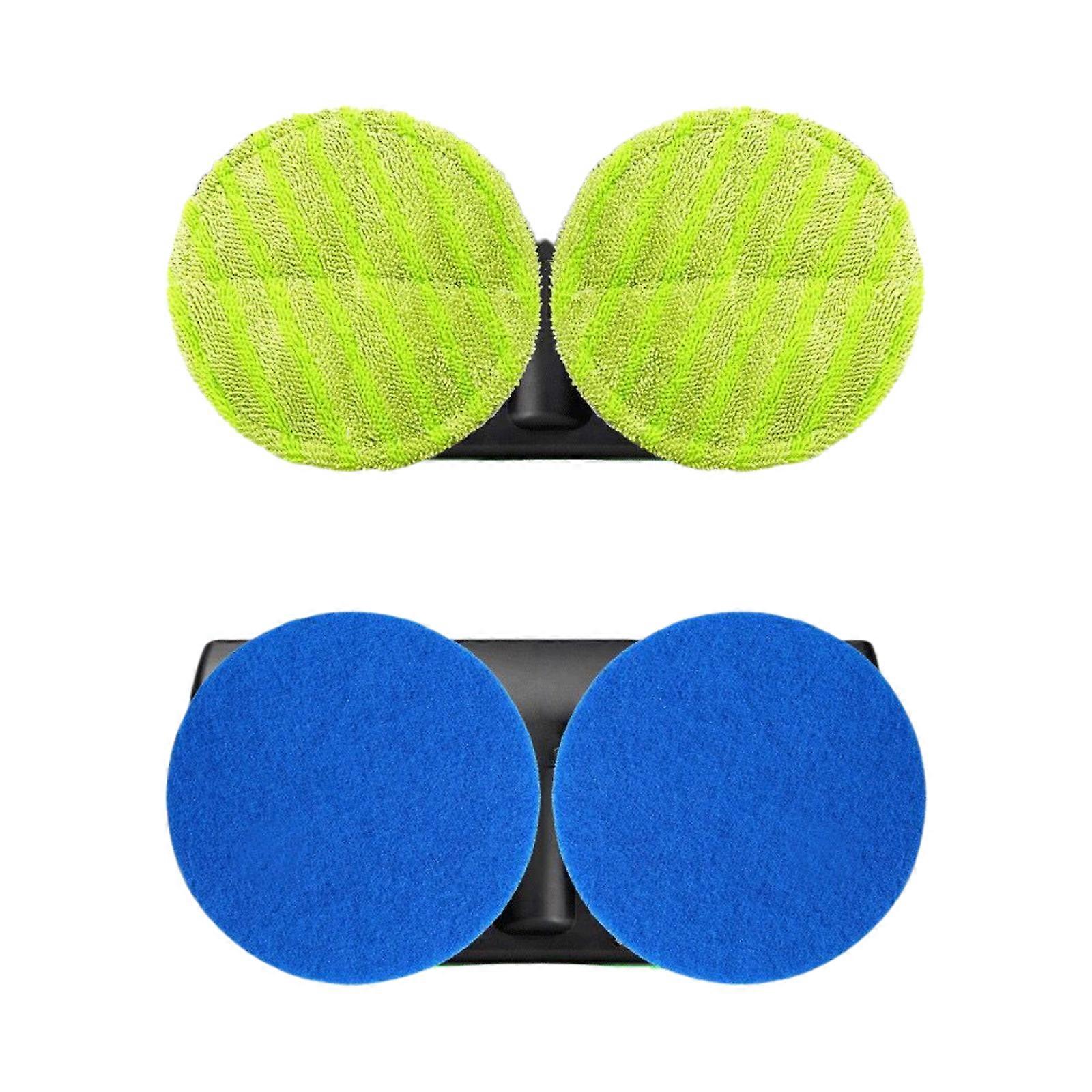 Auto Rotating Electric Mop Waxing Pad 1 Set 360 Rotation Handheld pour Cuisine Salle de bain Outils de nettoyage rechargeables