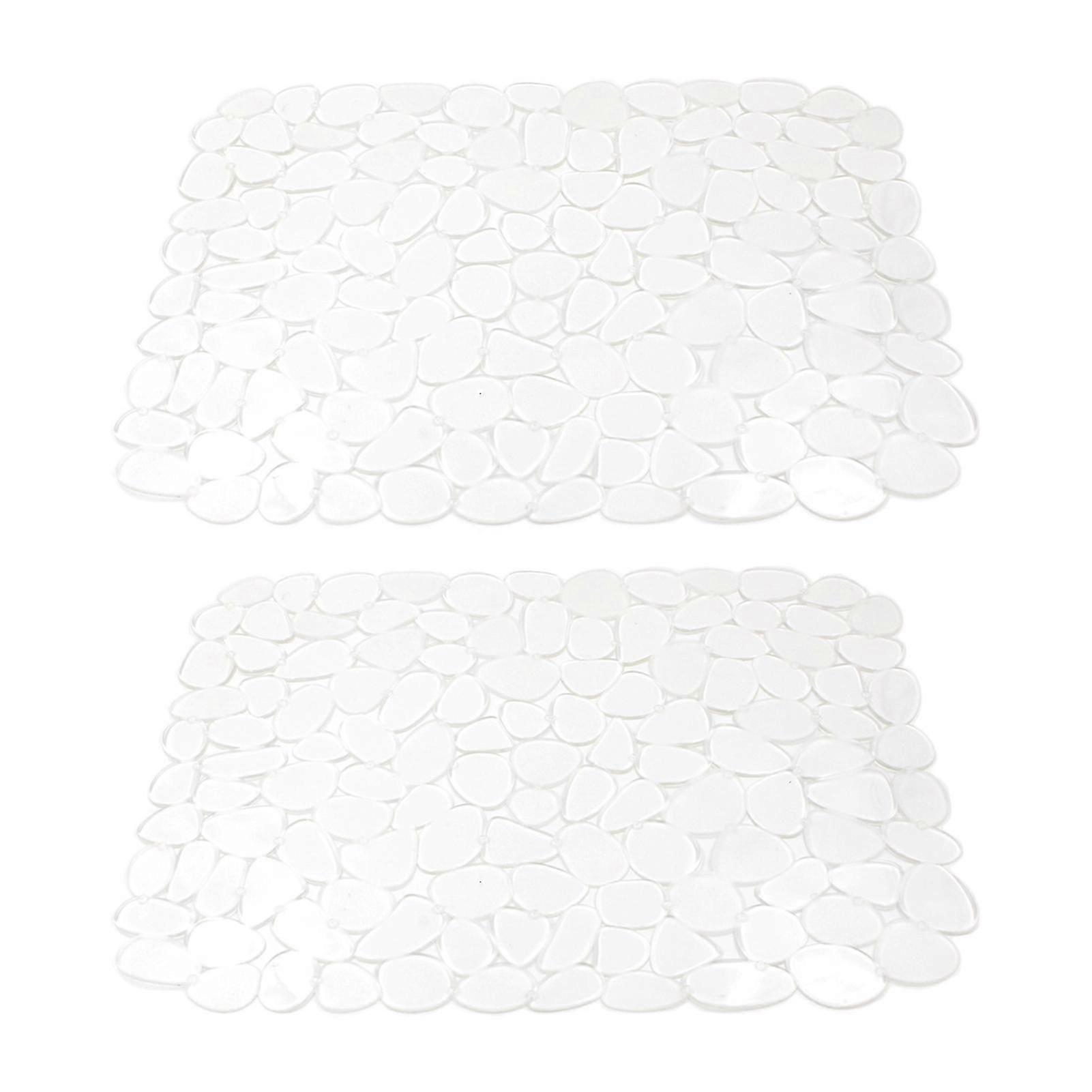 2pcs/pack Glasses Kitchen Sink Dish Drying Mat Protective Cover Banmo