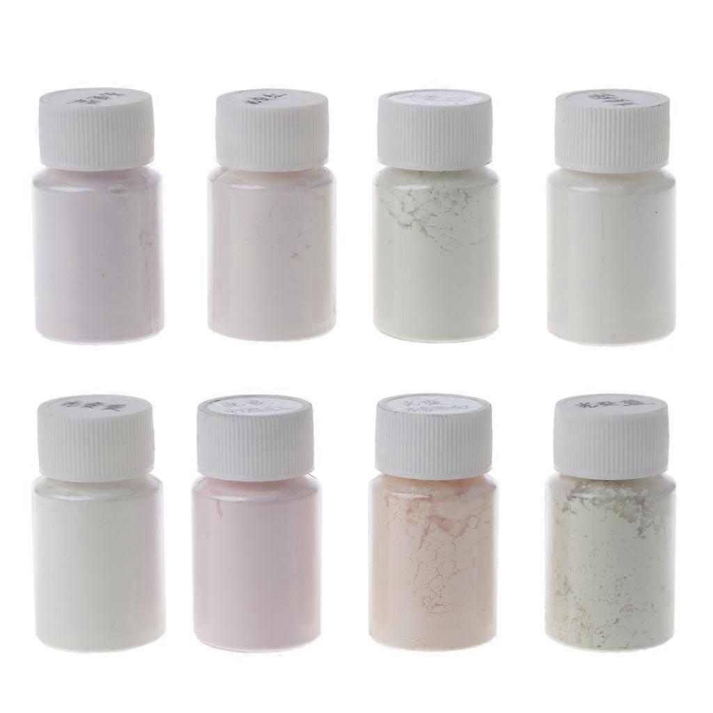 8 Color Sunlight Reactive Pigment Kit UV Color Change Pigment Powder