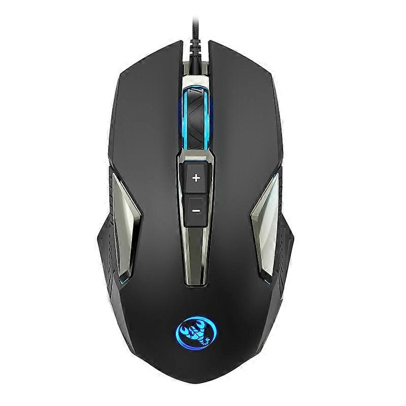 RGB Gaming Mouse 8 Button Optical USB Wired Computer Mouse Optical Gamer Mice