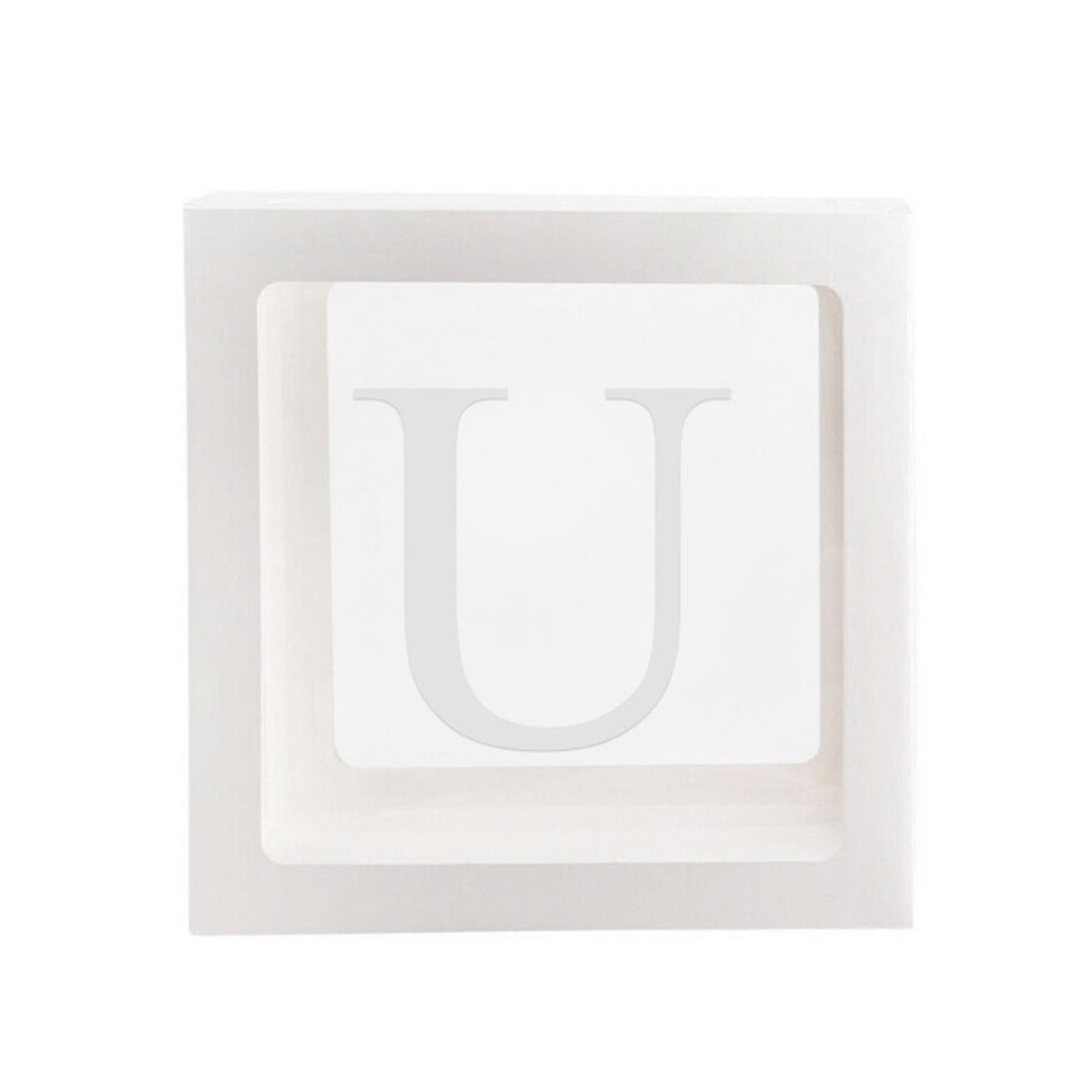 Rl Ballonbox Exquisite Party Dekor liefert A-z Brief Karton Cube Clear Box U