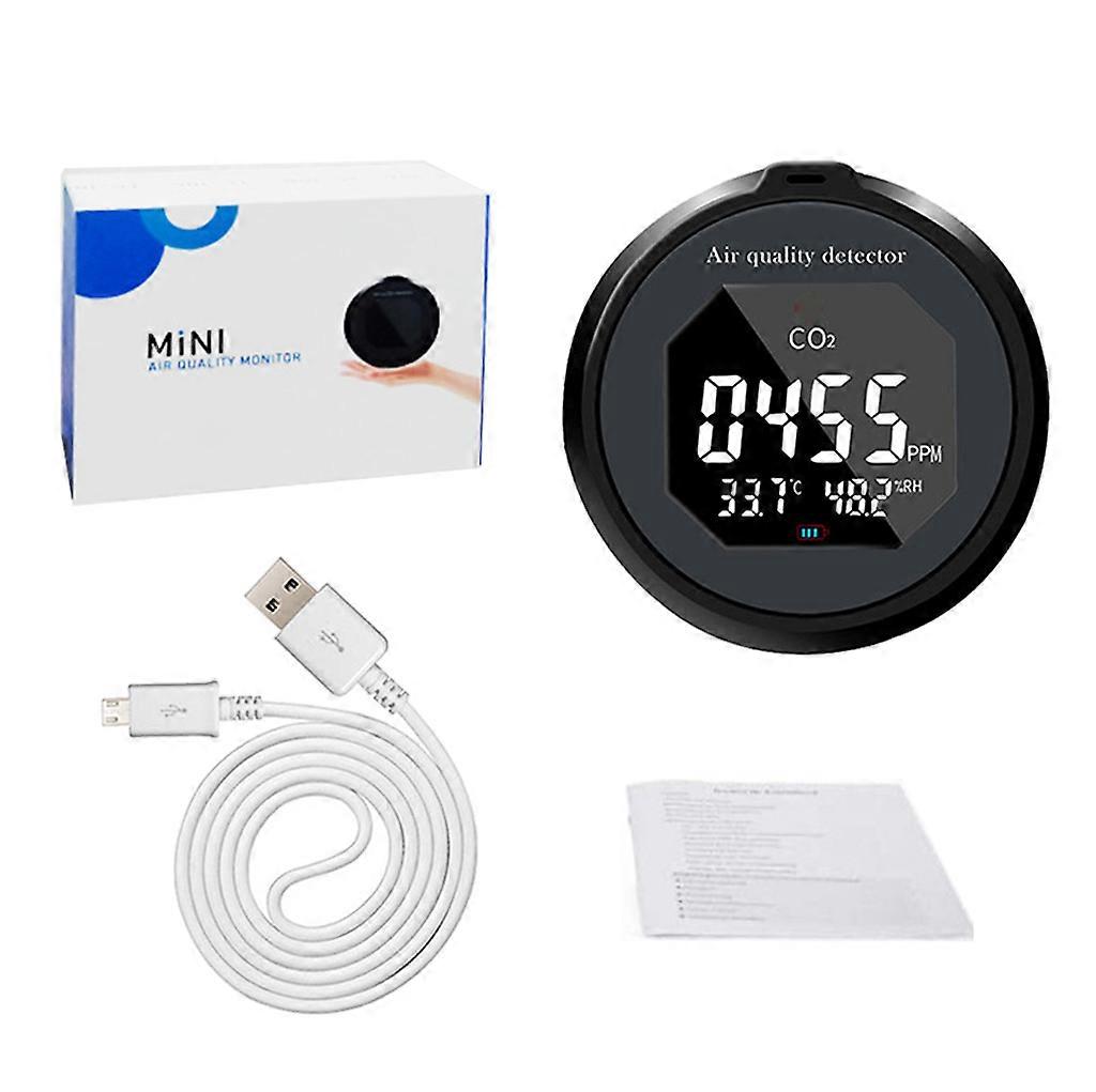 NDIR Infrared CO2 Monitor Air Quality Detector Temperature Humidity Display