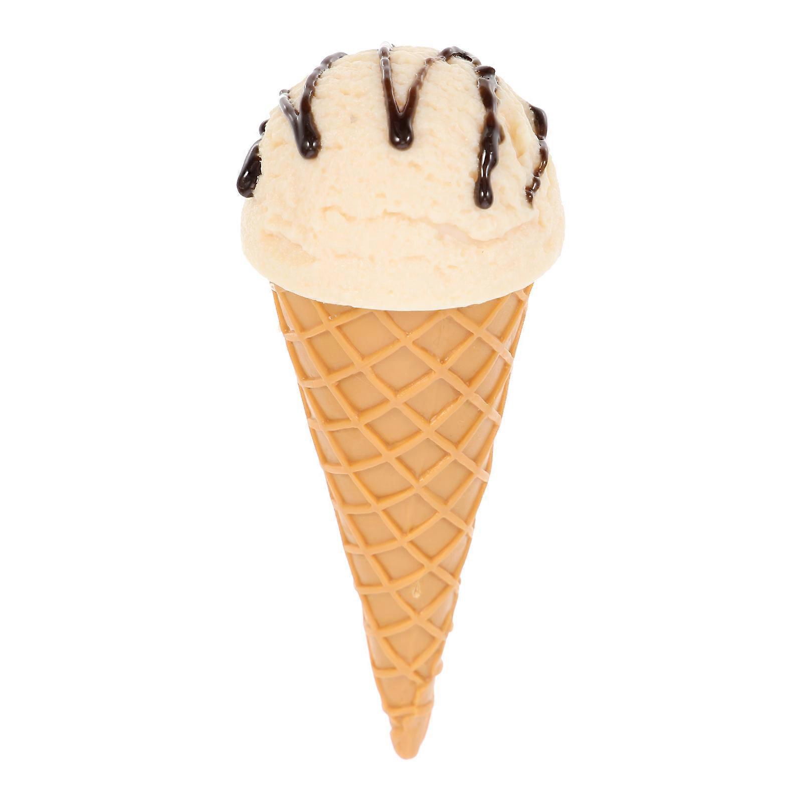 Ice Cream Toy Ice Cream Cone Toy Simulation Ice Cream Model Artificial Ice Cream Toy Shop Display Prop