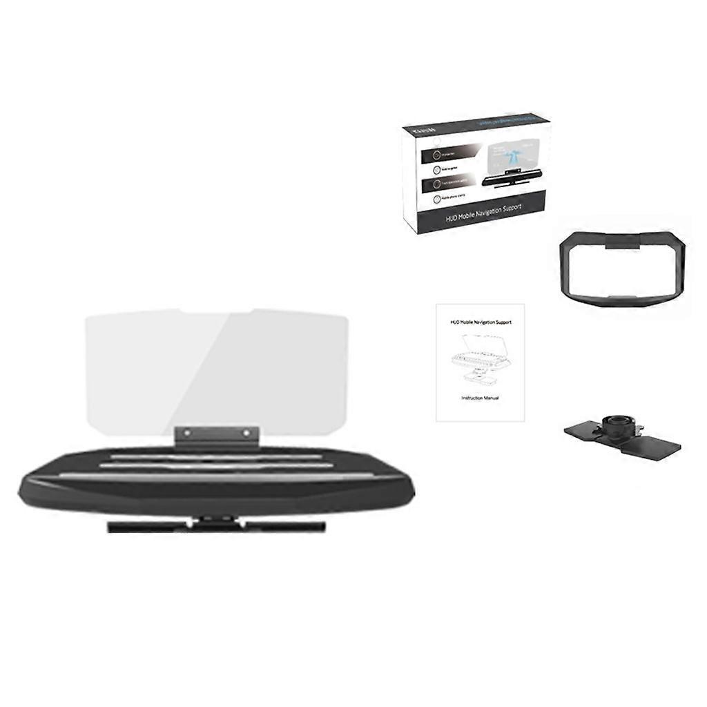 Auto HUD Screen Display Holder Mount GPS Navigation Image Reflector Projector