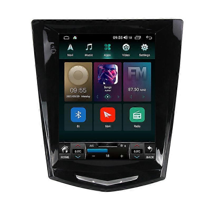 For Cadillac ATS ATSL XTS SRX CTS Android Car Radio Stereo 4g 8-core Carplay Tesla Vetical Screen 9.7 Multimedia Player