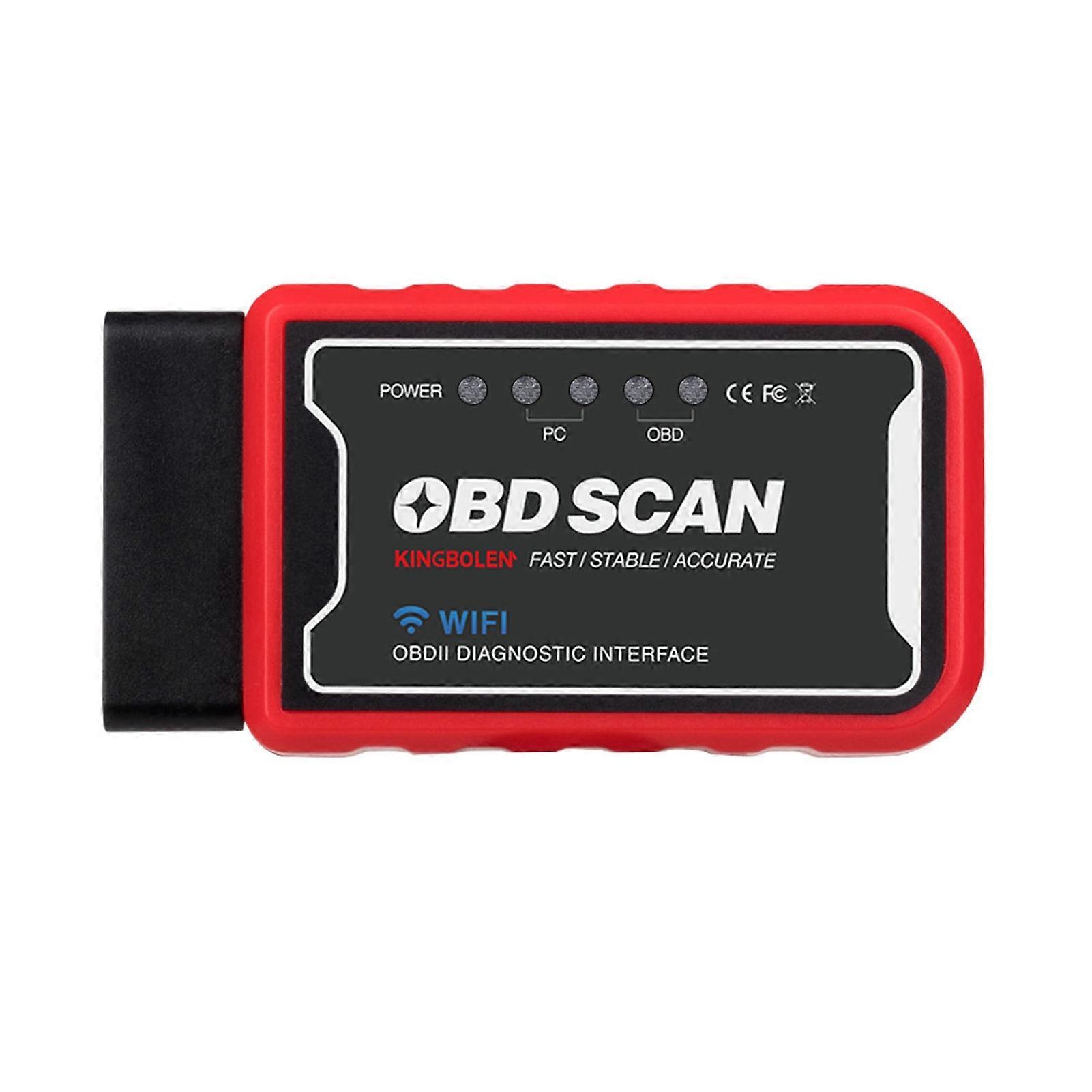 OBD2 Scanner Multifunctional Check Engine PIC25K80 Chip Wireless WiFi Code Reader Diagnostic Tool for Motorcycle for Android for IOS