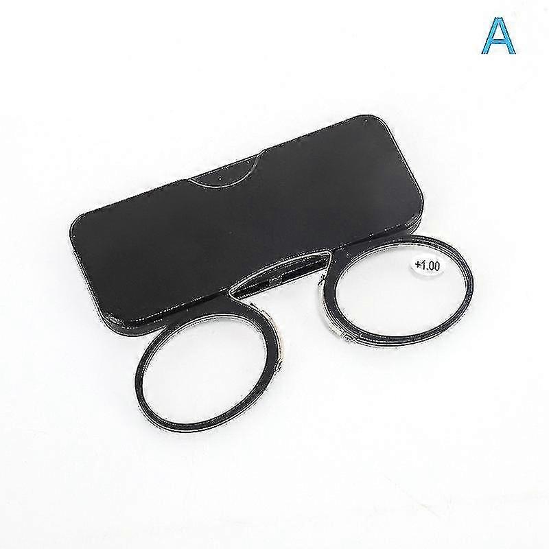 Stick On Phone Mini Clip Nose Bridge Reading Glasses Ultra Thin Reading Glasses High-quality A