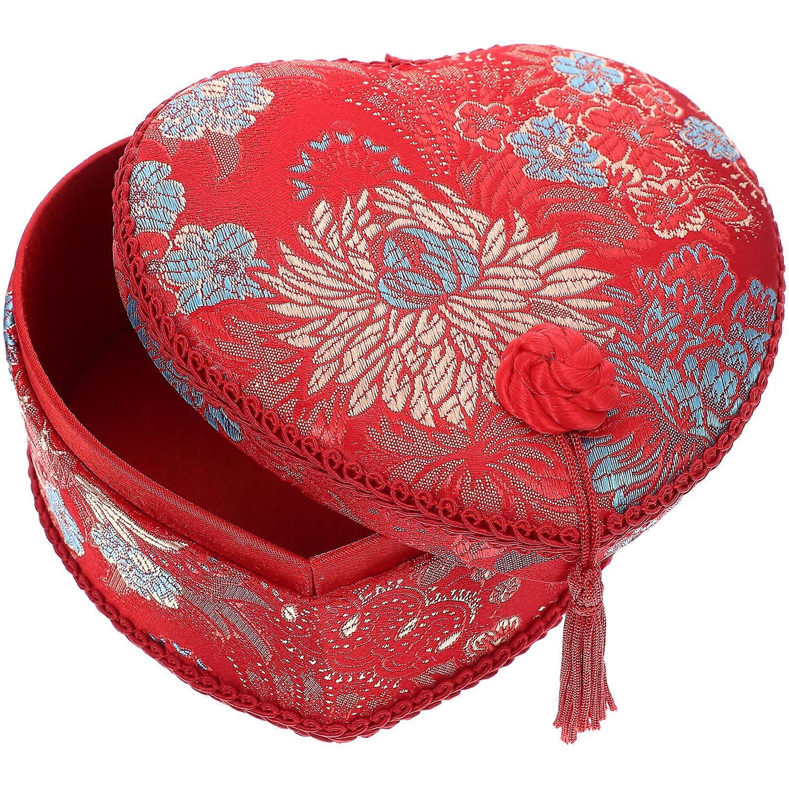 Needlework Box Empty Cloth Box Jewelry Container Needle Tool Small Container