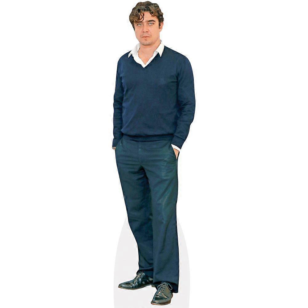 Riccardo Scamarcio (Jumper) Cardboard Cutout (lifesize OR mini size). Standee. Stand Up.