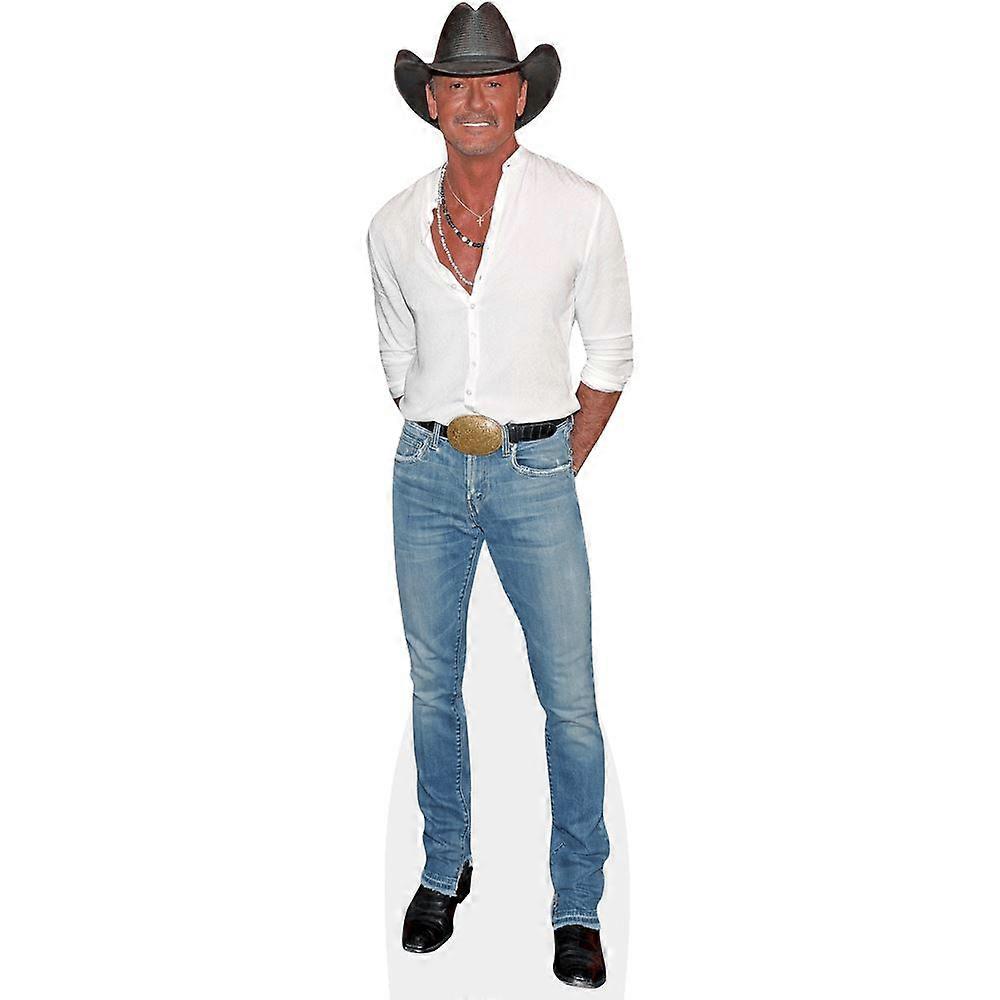 Tim McGraw (Casual) Cardboard Cutout (lifesize OR mini size). Standee. Stand Up.