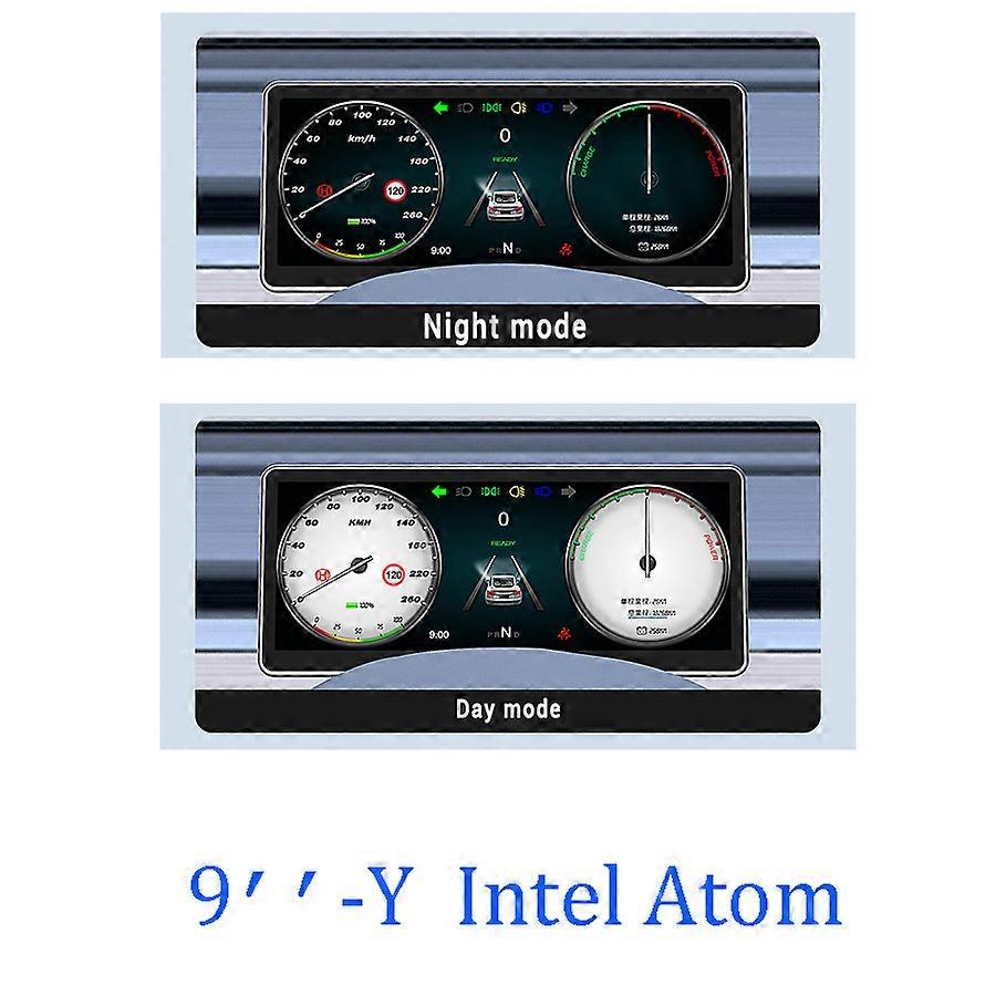 9'' 10.26'' Android/Linux For Tesla Model 3 Y car meter instrument dashboard touch screen console digital lcd display dashboard