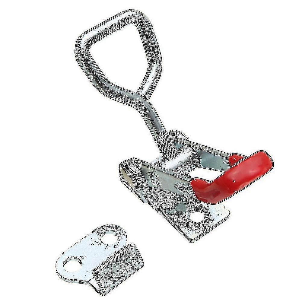 Hand Tool Toggle Clamp Antislip Red Horizontal Door Bolts Type Quick Clamp Quick Release Tool