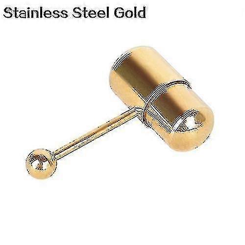 Piercing de langue vibrant unisexe en forme de marteau punk cool