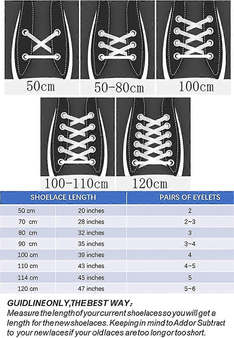 Shoelace Patterns Length Of Laces For Converse Converse Shoelace