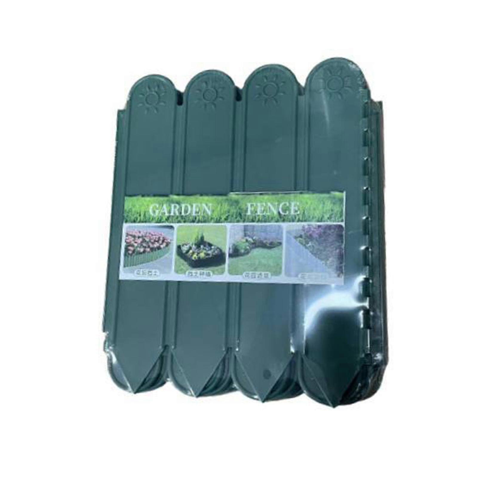 Plant Fence Card Slot Splicing Plug-in Connection Bending-resistant Stackable Stable Base Sun Pattern Flower Fence Gardening Tool