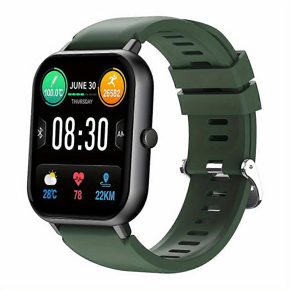 JUEGE* Smart Watch (Answer/Make Call) For Android and IOS Phones, 1.83'' Full Touch Screen Metal Body wireless Calling Smart Watch With 100+Sport Mode